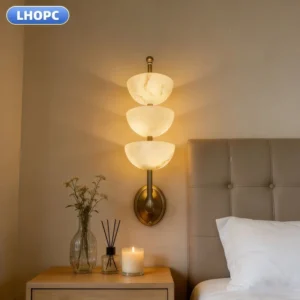 All-copper Marble Wall Lamp,