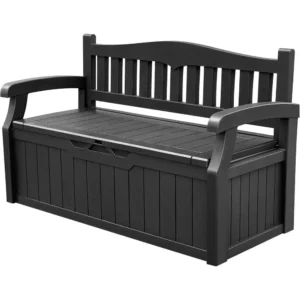 Devoko 80 Gallon Storage Bench Deck Box Lockable