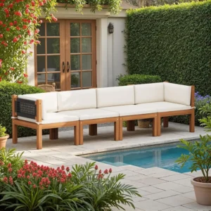 Patio Sectional urniture Set 4 Pieces