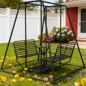 4-Person Outdoor Patio Swing Chair